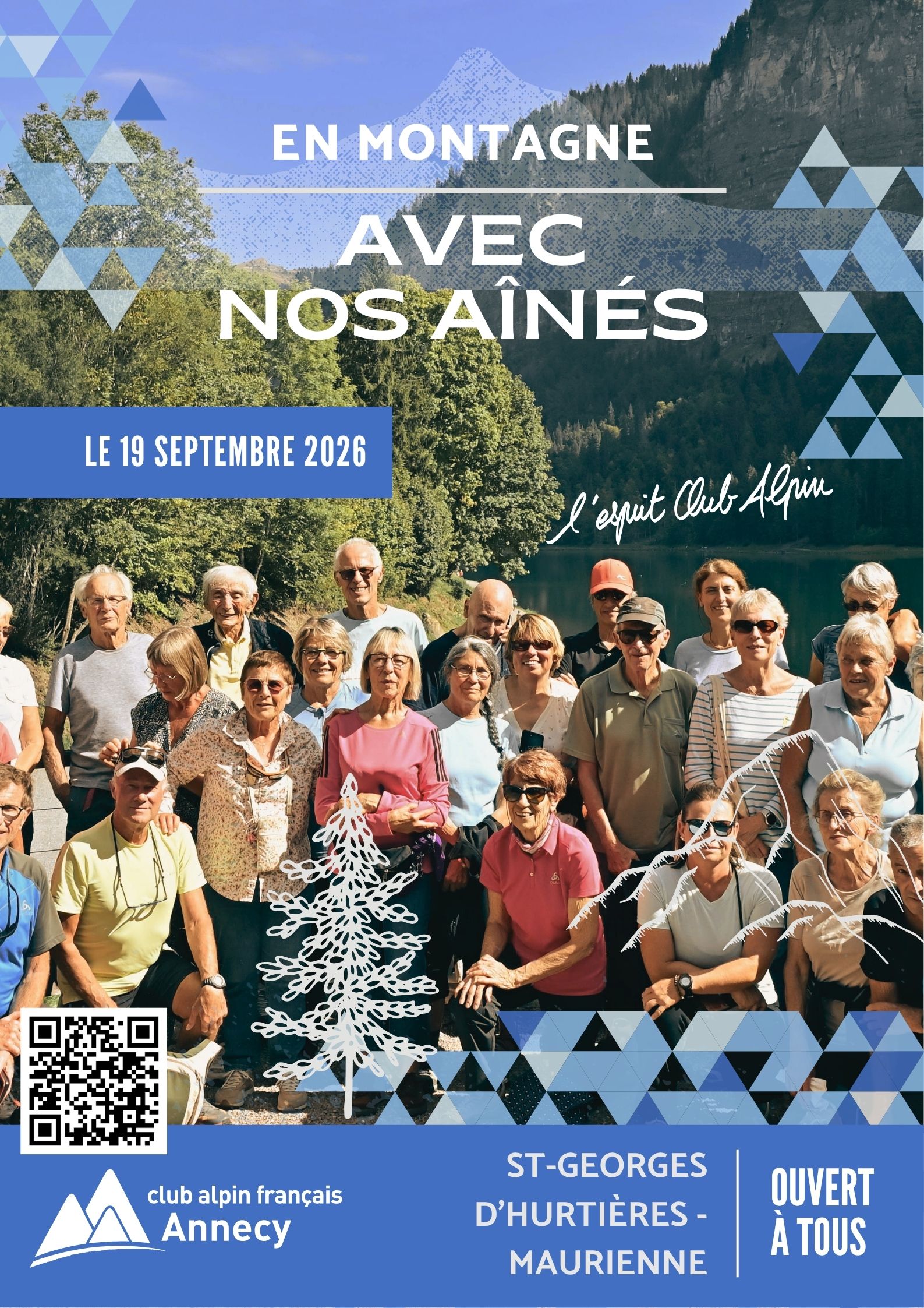Affiche EN MONTAGNE AVEC NOS AÎNÉS 2026